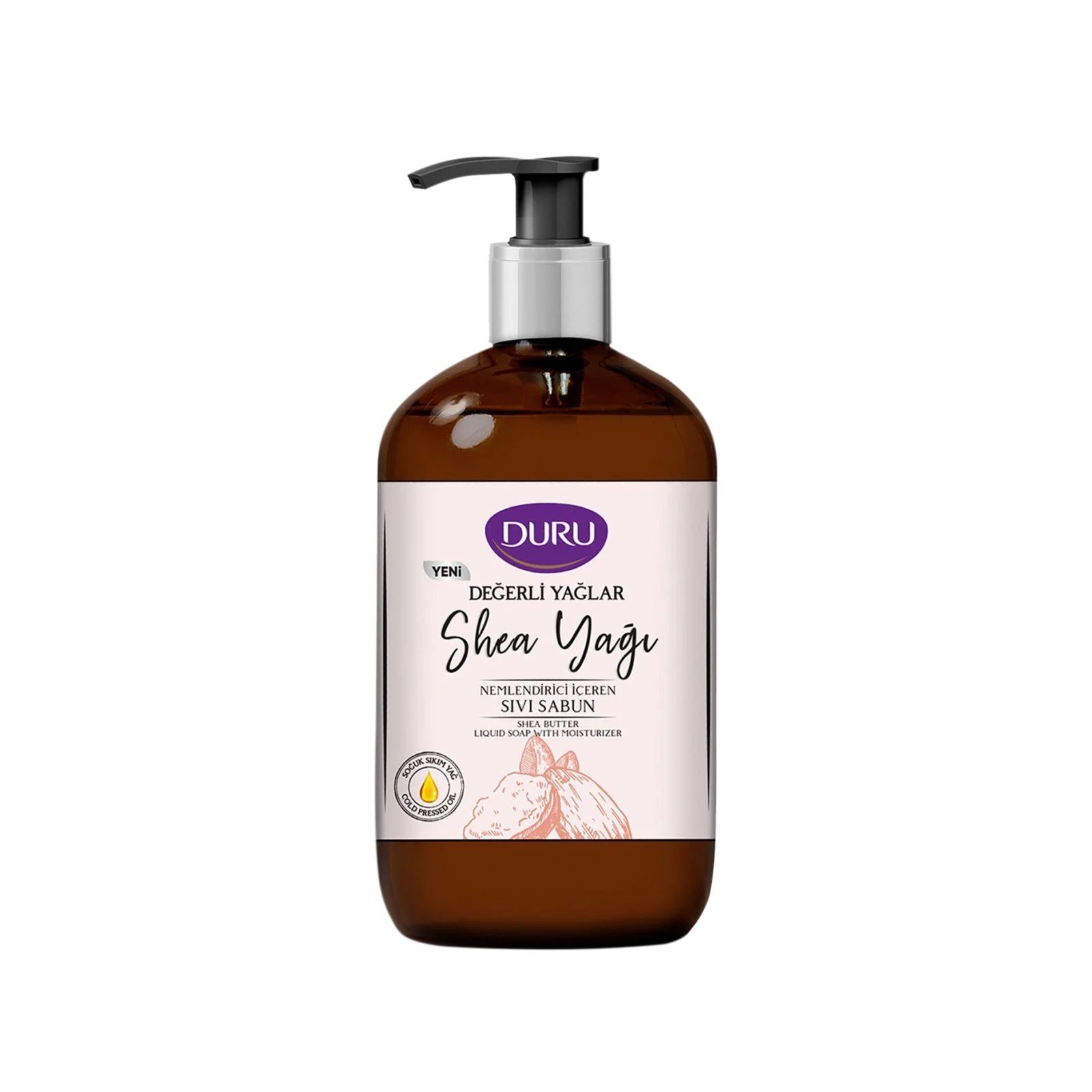 Duru Değerli Yağlar Nemlendiricili Shea Yağı Sıvı Sabun 500ml