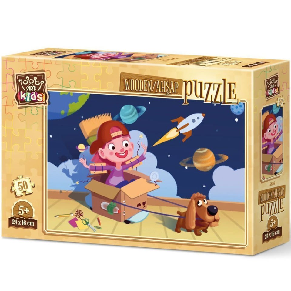 Art Puzzle 50 Parça Minik Astronot 5886