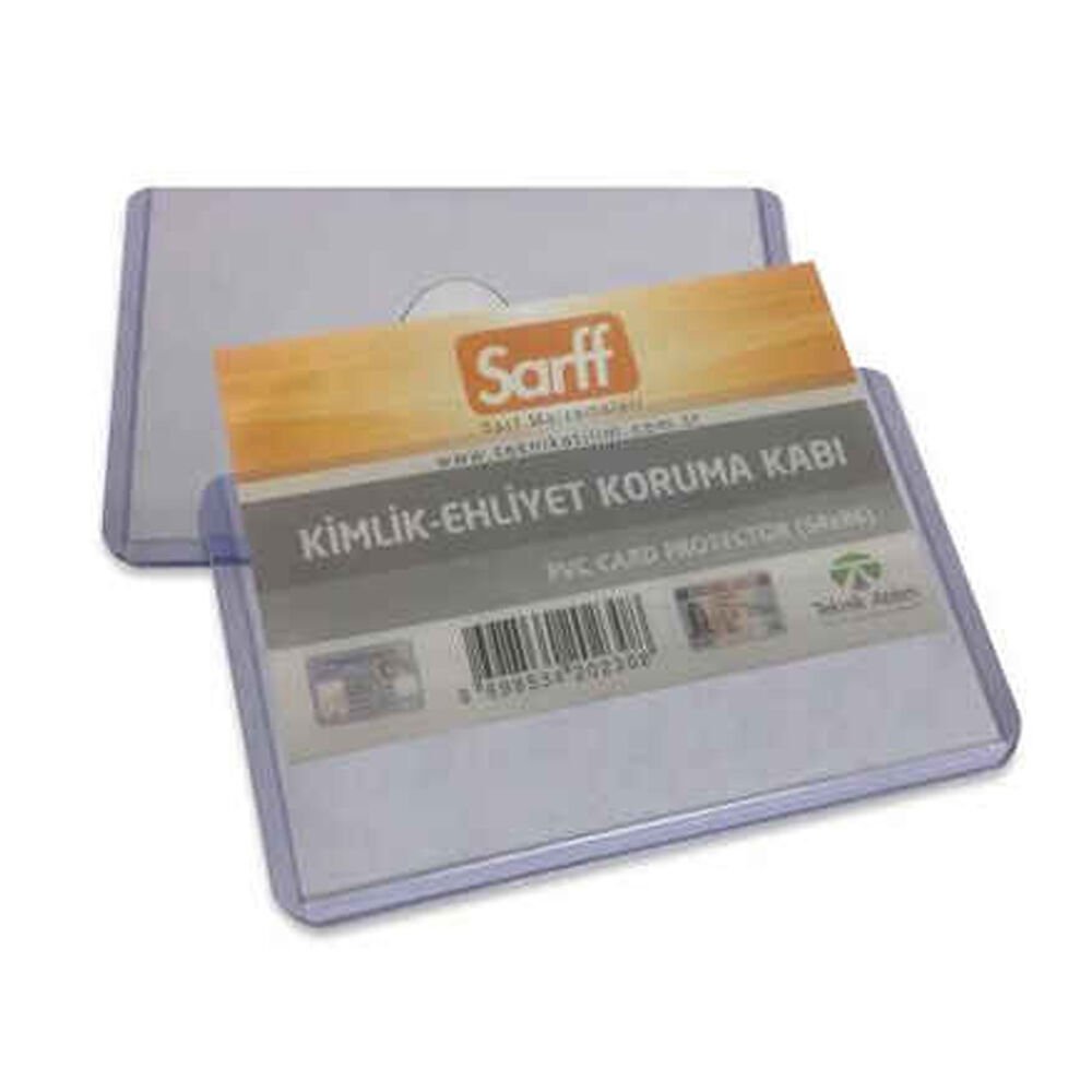 Sarff  Ehliyet Kabı Pvc Lüx 55x85 MM Yatay 100 LÜ A-031H 15323003