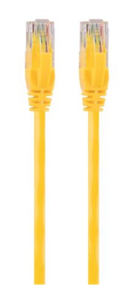 S-link SL-CAT601YE 1m Sarı CAT6 Kablo