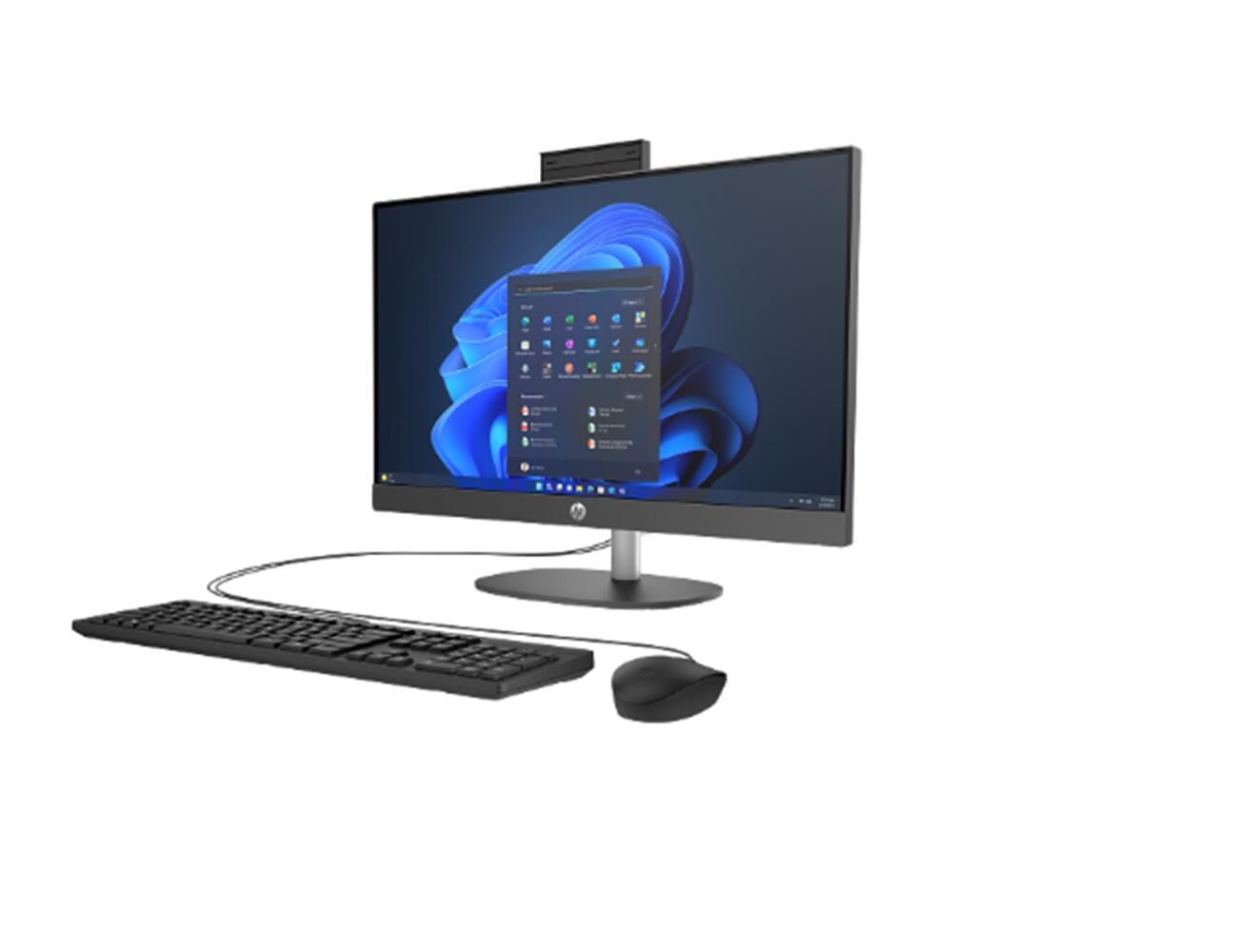 Hp ProOne 240 G10 D36C6ET Ultra 7 155U 16GB 512GB SSD 23.8'' Siyah FreeDOS All In One PC