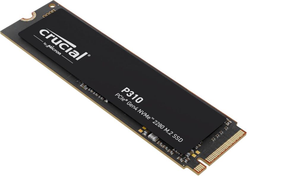 Crucial 500GB P310 PCIe Gen4 NVMe M.2 SSD CT500P310SSD8 (6600-3500 MBs)