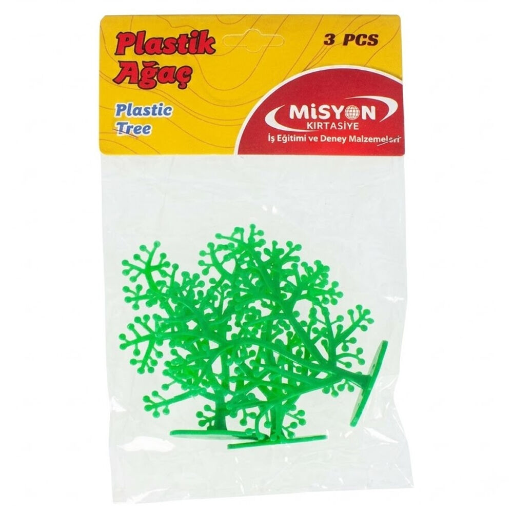 Misyon Plastik Ağaç 3 Lü Ağaç-001