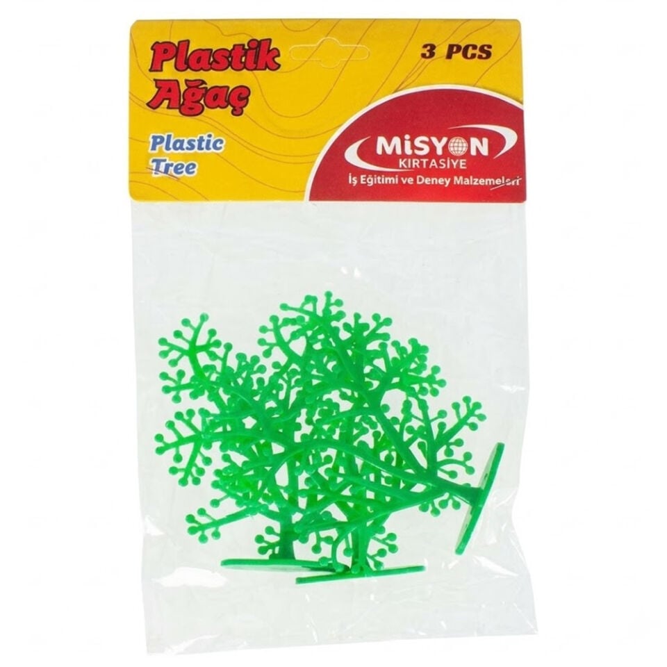 Misyon Plastik Ağaç 3 Lü Ağaç-001