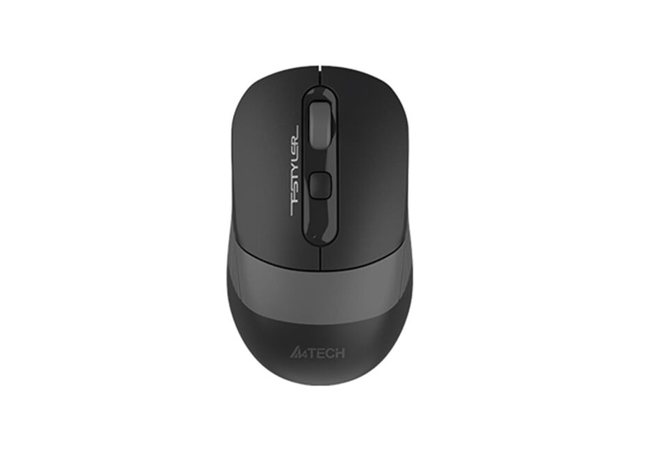 A4 Tech FG10CS Air2 Siyah-Gri BlueTooth+2.4 Nano 2000Dpi Şarjlı Sessiz Silent Mouse