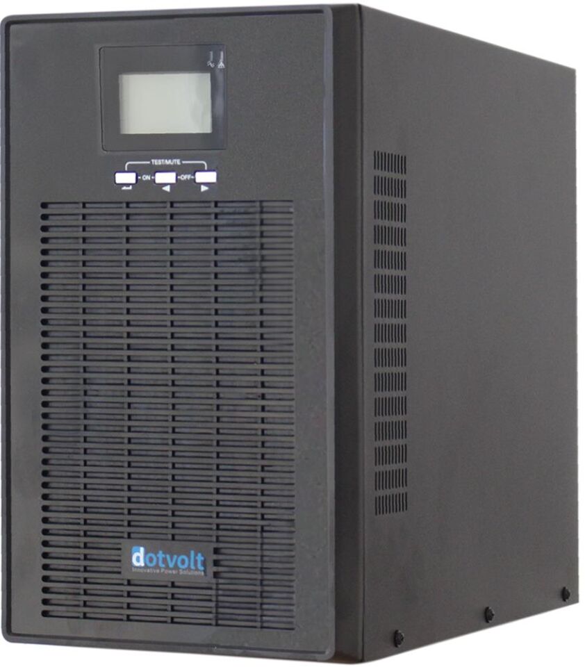 DOTVOLT MN PLUS 6KVA (DAHİLİ MANUEL BY-PASS) 16x12V-7AH 1F-1F ONLİNE UP