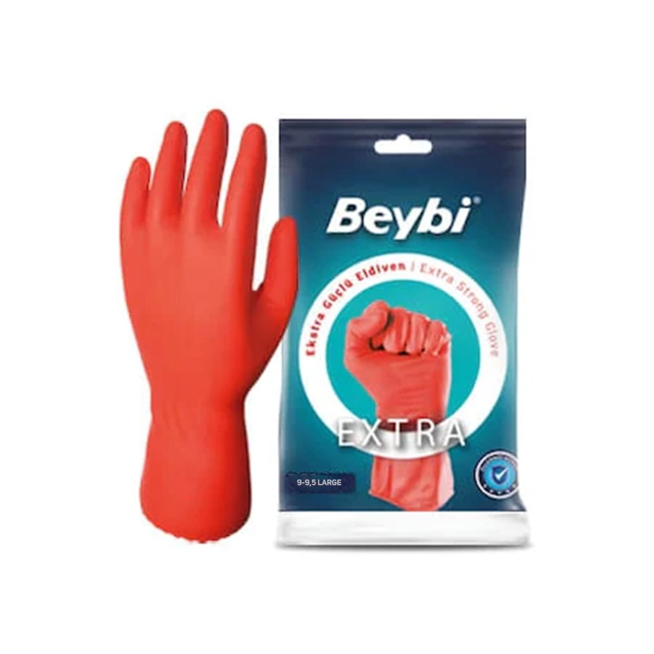 Beybi Ekstra Ekonomik Ev İşleri ve Bulaşık Eldiveni M 9-9.5