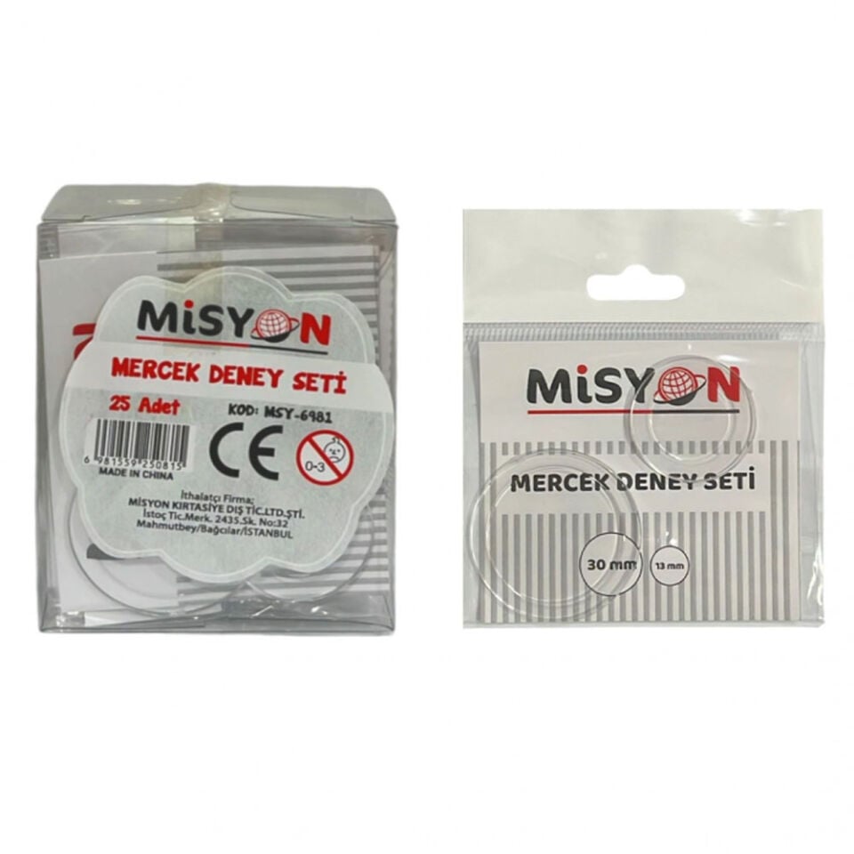 Misyon Mercek Deney Seti 25 Li MSY-6981