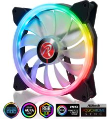 Raijintek IRIS 14 RBW ADD 2 2 Adet Adreslenebilir ARGB LED Kasa Fanı Seti