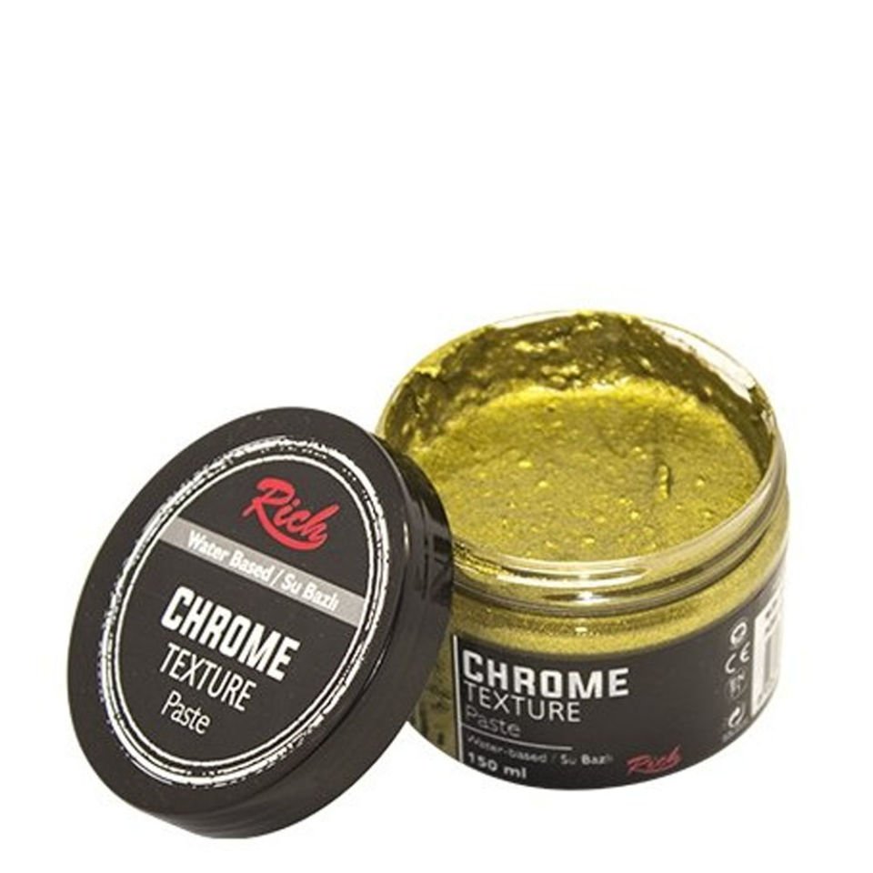 Rich Chrome Texture Paste Püre Gold 9208