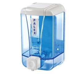 Palex Standart Köpük Sabun Dispenseri 500 cc Şeffaf Mavi