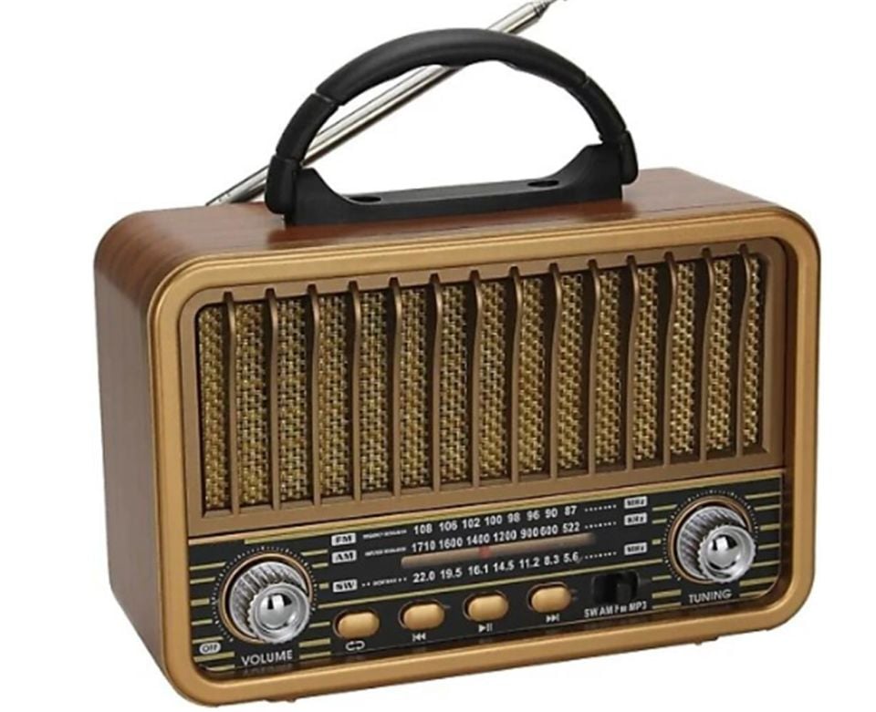Everton Rt-841 -Usb-Tf-Am-Fm-Sw-Tws-Usb Şarj Nostaljik Radyo