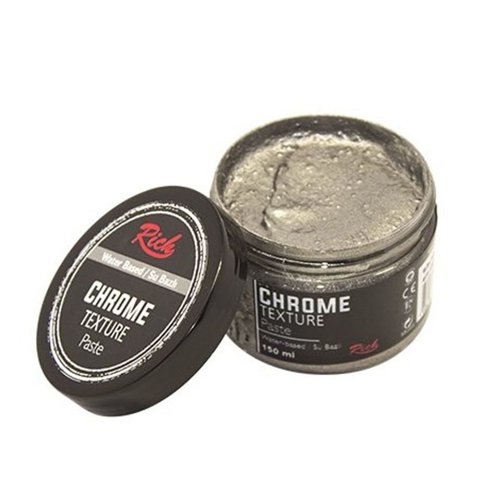 Rich Chrome Texture Paste Antik Gümüş 9216