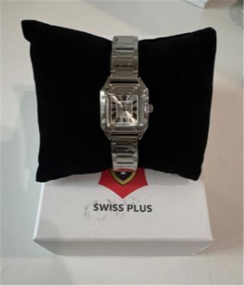 Swiss Plus Woman Watch Model-4 ST6162AF Silver