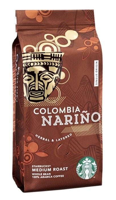 Starbucks Colombia Narino Çekirdek Kahve Ve Öğütülmüş Çeşitler 250 gr