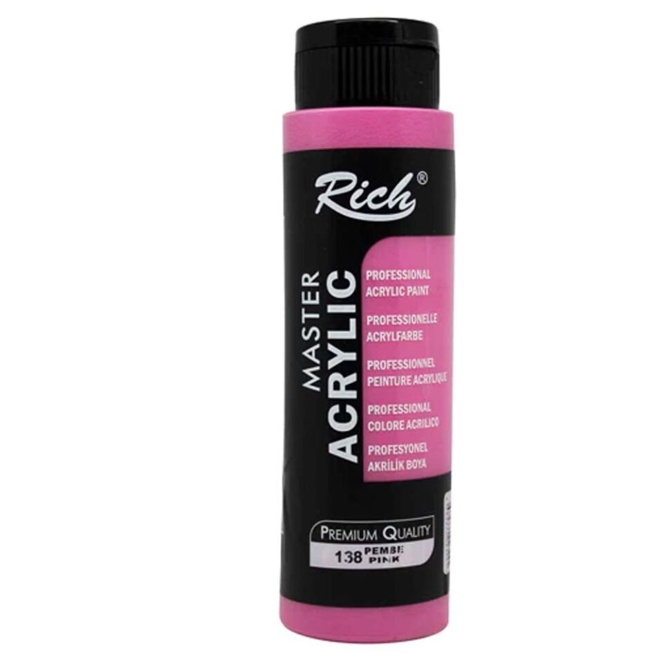 Rich Akrilik Boya Master 500 CC Pembe 138