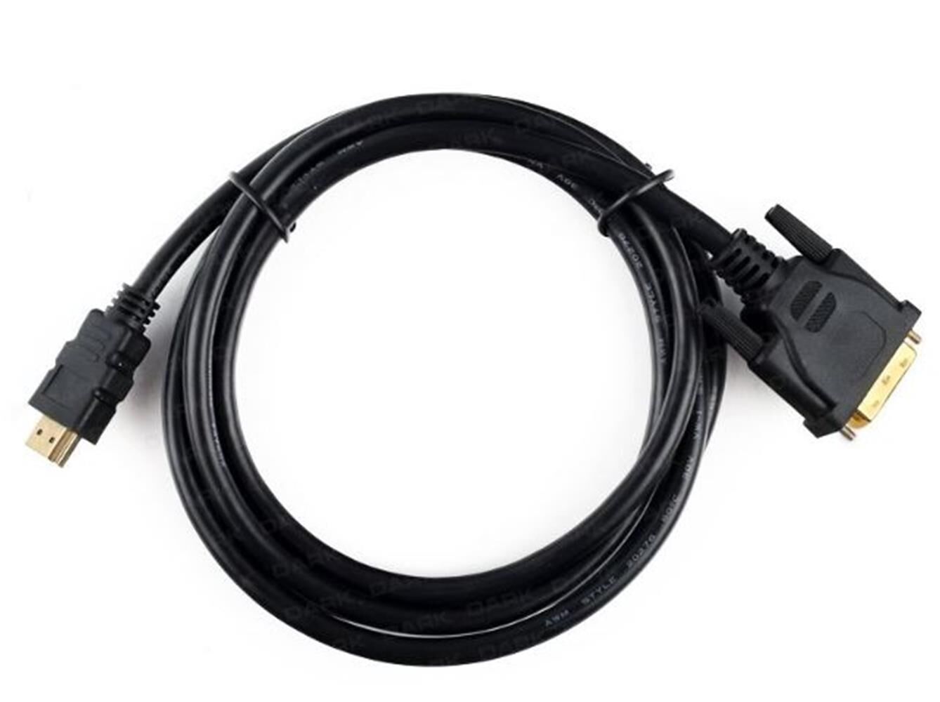 Dark''DK-CB-DVIXHDMIL300'' 3m DVI - HDMI Çift Yönlü Görüntü Bağlantı Kablosu