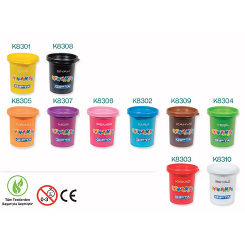 Gıpta Oyun Hamuru 120 Gr Turuncu