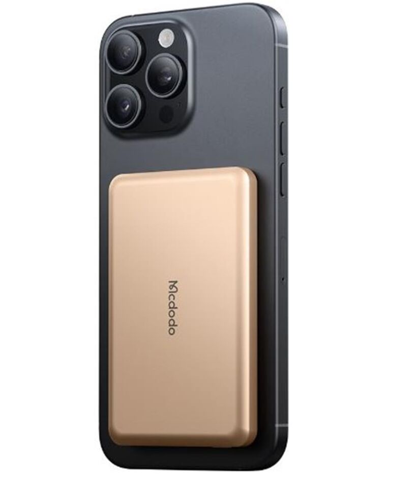MCDODO MC-4642 5000mAh 20W Metal Ultra İnce Manyetik Kablosuz Powerbank