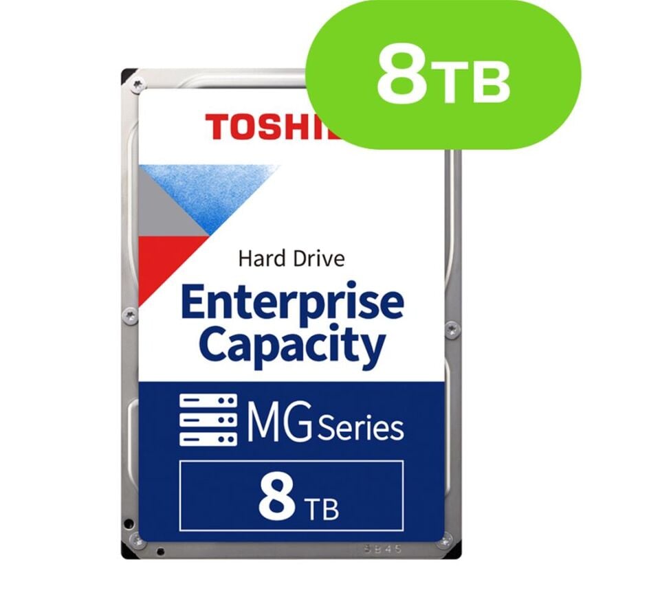 Toshiba 8TB MG10ADA800E 3.5'' 7200RPM 256Mb 7-24 Enterprice Güvenlik Diski