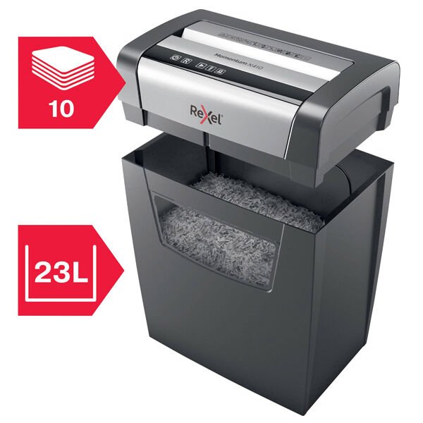 Rexel Evrak İmha Makinesi Momentum X410 2104571EU