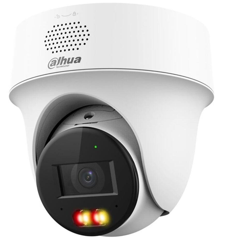 Dahua IPC-PT1439H-S-PV-0280B 4MP 2.8mm 30mt Dual Light İki Yönlü Konuşma Pan Tilt İp Dome Kamera
