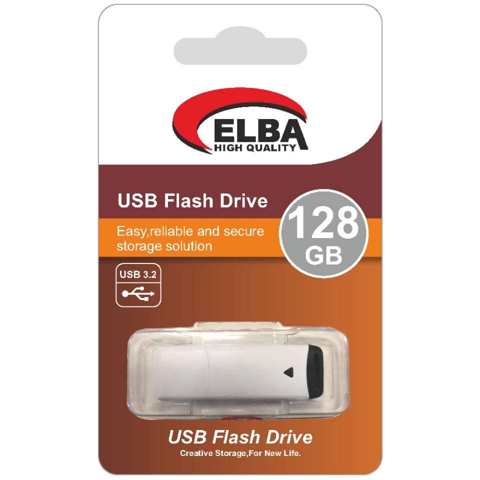 Elba Flash Bellek 128 Gb Plastik 3.2 Usb