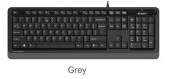 A4 Tech Fk10 Q Usb Fsytyler Gri Tr Fn-Multimedya Klavye