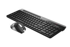 A4 Tech Fstyler FB2535C Siyah Bluetooth+2.4G Nano Fn Multimedya Klavye Şarjlı Mouse Set