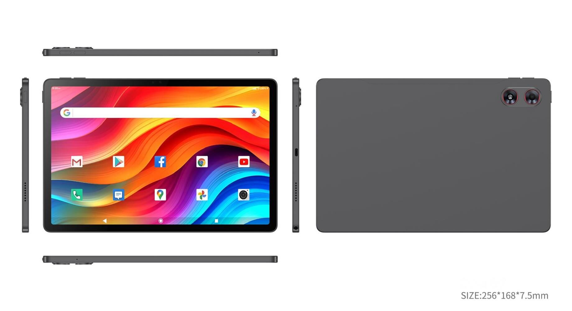 Technopc Quantum Elise T90A Tablet 10.95'' IPS FHD 8 Core 2GHz 8-256GB 5-13MP Deri Kılıf Aktif Kalem