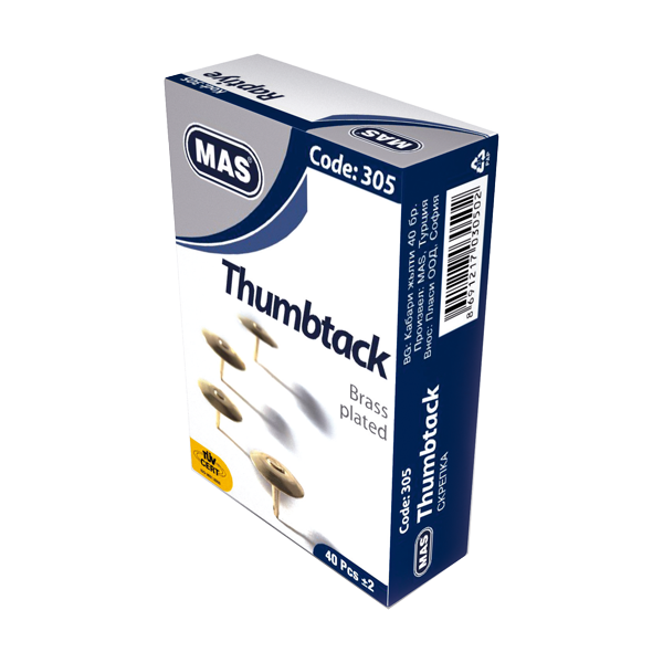 Mas Raptiye Pirinç Kaplama 305