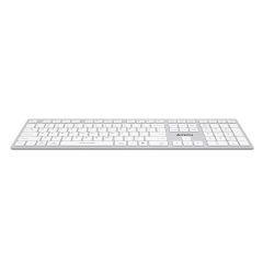 A4 Tech Fstyler FBX50C Beyaz Bluetooth+2.4G Nano Fn Şarjlı Multimedya Klavye