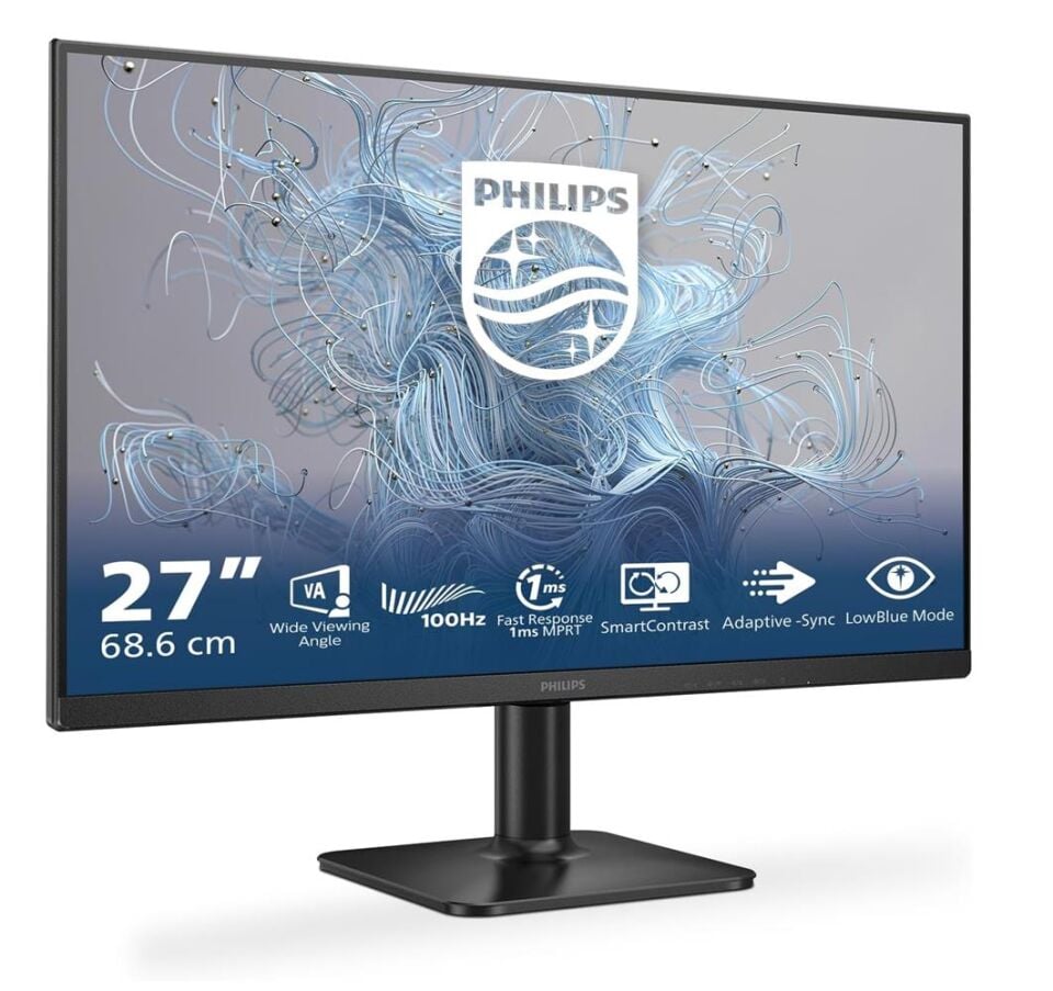 Philips 27'' 27E2N1100L-01 Full HD 1920x1080 100 Hz D-Sub HDMI Siyah Monitör