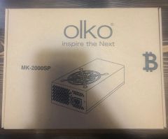 Olko MK-2200SP 2200W 96+ 2 Fanlı Mining Powersuply Kutulu