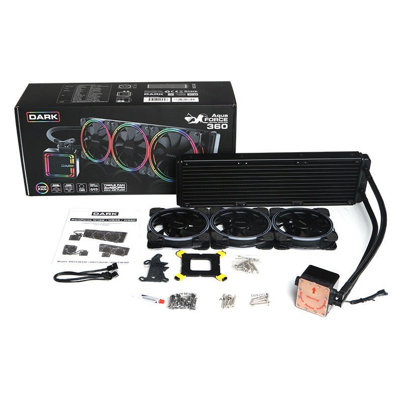 Dark AquaForce W360 360mm Fixed RGB LEDli Sıvı Soğutma