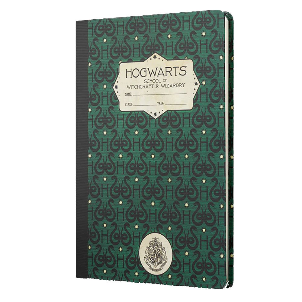 Mabbels Sert Kapak Butik Defter Harry Potter Hogwarts Syltherin Yeşil 80 YP 15x21 DFT-388166