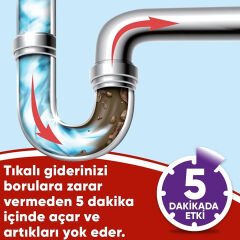 Cillit Bang Turbo Hijyenik Jel Lavabo Açıcı 500 Ml