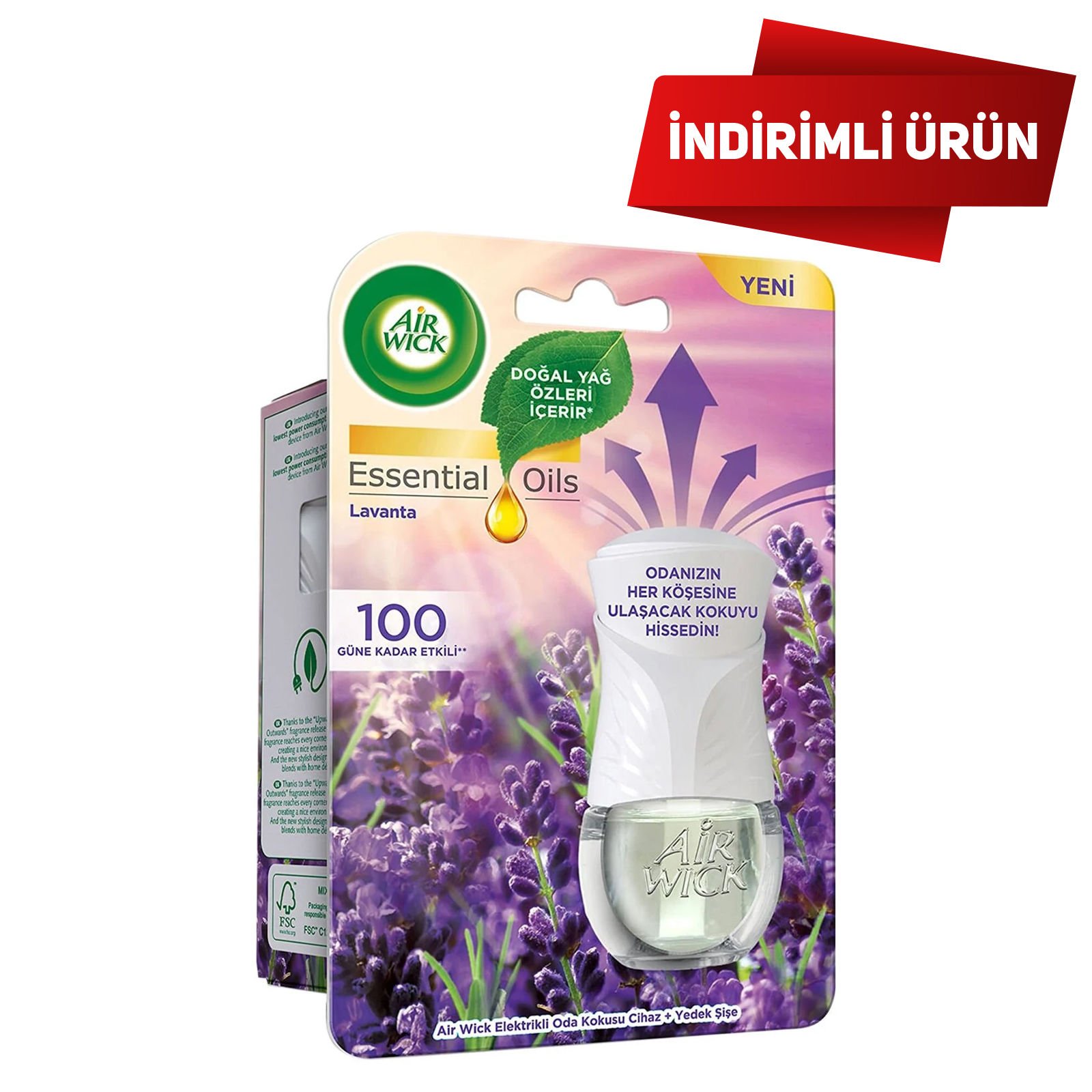 Air Wick Elektrikli Oda Kokusu Cihazı + Lavanta Yedek Şişe Oda Kokusu