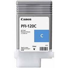 Plotter Sarf® Canon PFI-120 C (Cyan) Mavi Plotter Orijinal Mürekkep Kartuş 130 ml. (2886C001)