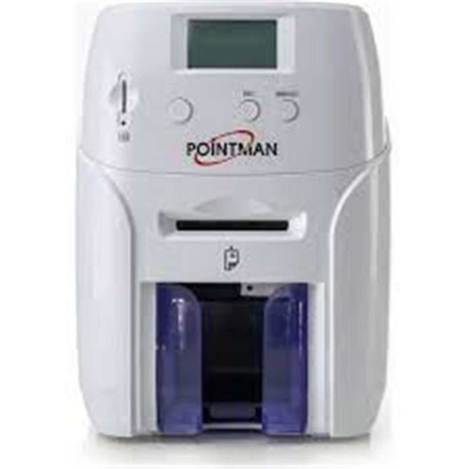 Pointman Nuvia N20SS Çift Yüzlü Kimlik Kart Yazıcısı N21-0001-00 Usb+ Ethernet
