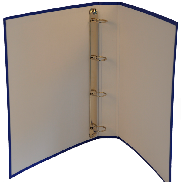 Bafix Talebe Klasörü Pvc 4 Halkalı A4 Mavi