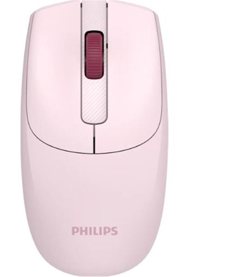 Philips SPK7398P 1600DPI Kablosuz Sessiz Optik Pembe Mouse