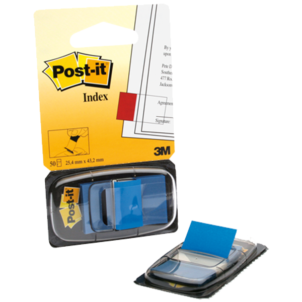 Post-it İndeks 50 Lİ Mavi 680-2
