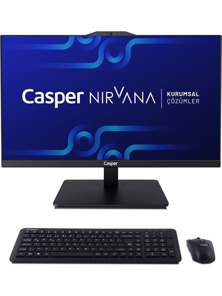 Casper Nirvana A90.1342-BE00X-V-S Siyah Intel i5-13420H 16GB RAM 500GB NVME 23.8'' Pivot All In One