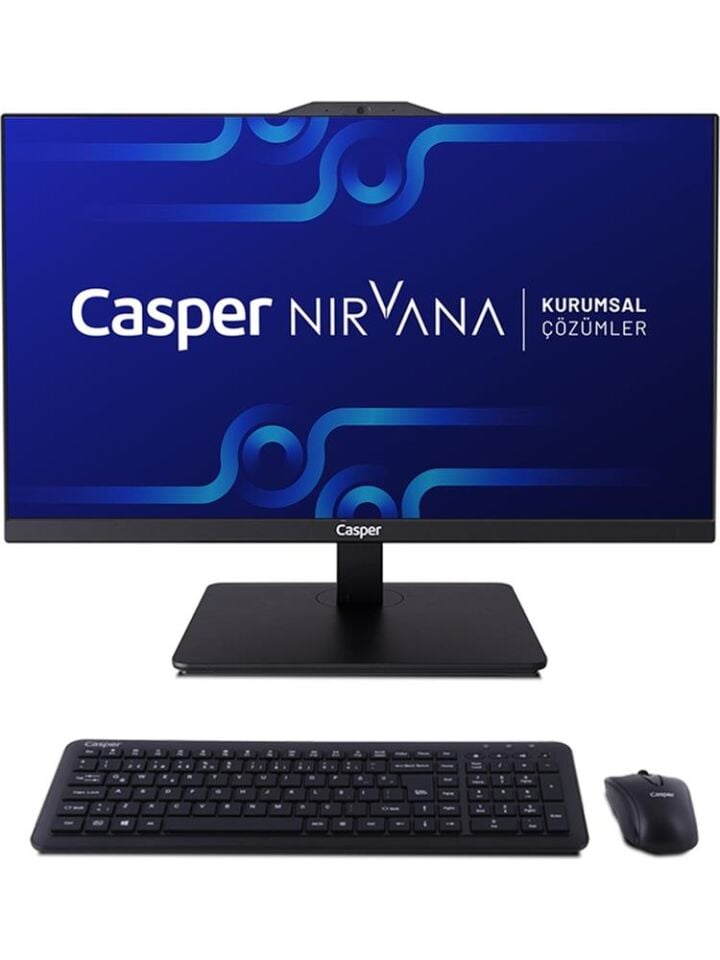 Casper Nirvana A90.1342-BE00X-V-S Siyah Intel i5-13420H 16GB RAM 500GB NVME 23.8'' Pivot All In One
