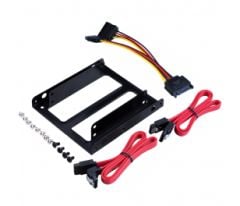 Akasa 2 x  2,5'' HDD 3.5'' Adaptör + Sata Kablo Seti