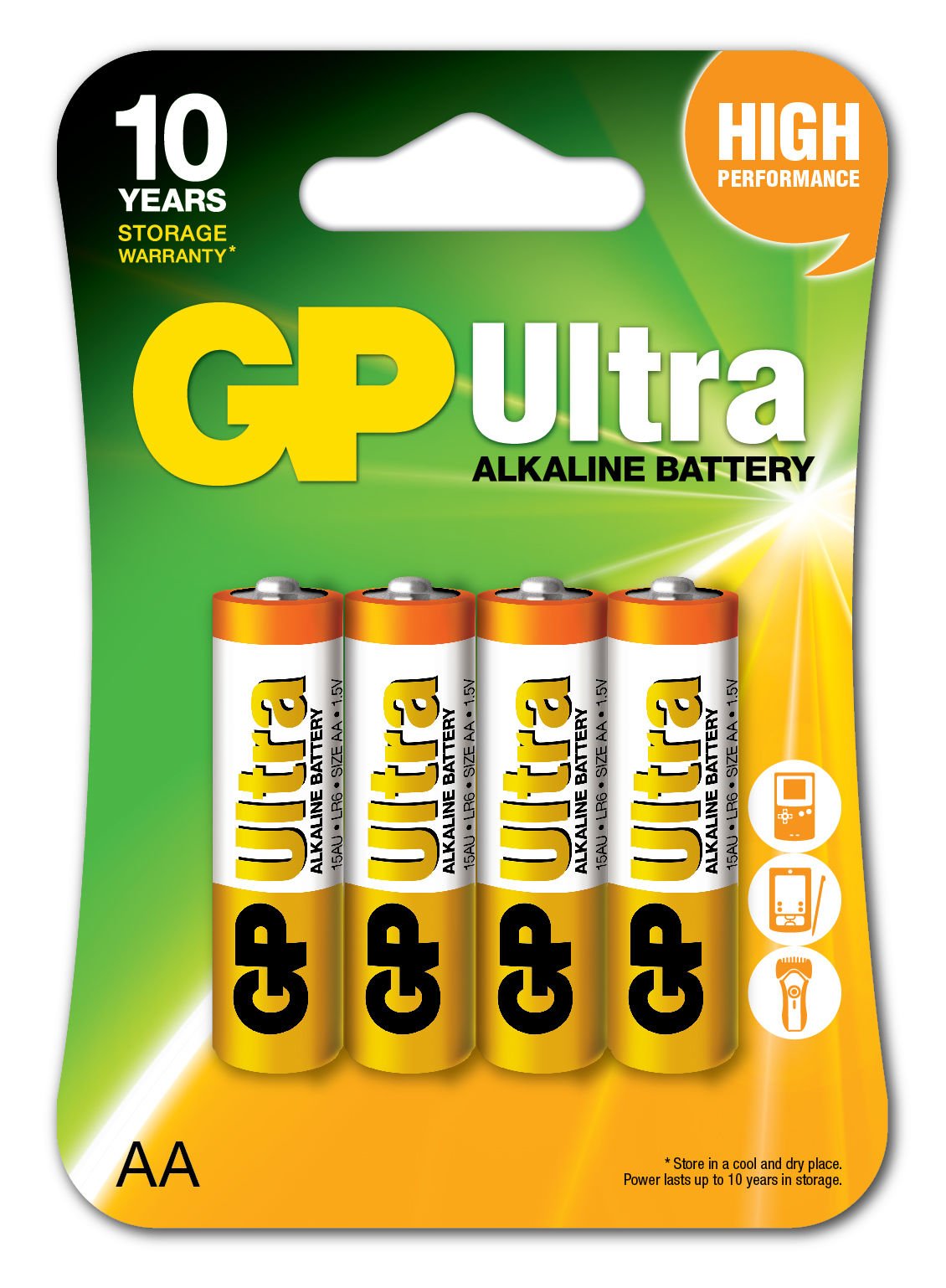Gp R6 AA Boy Ultra Alkalin Kalem Pil 4'lü Paket GP15AU-U4