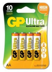 Gp R6 AA Boy Ultra Alkalin Kalem Pil 4'lü Paket GP15AU-U4