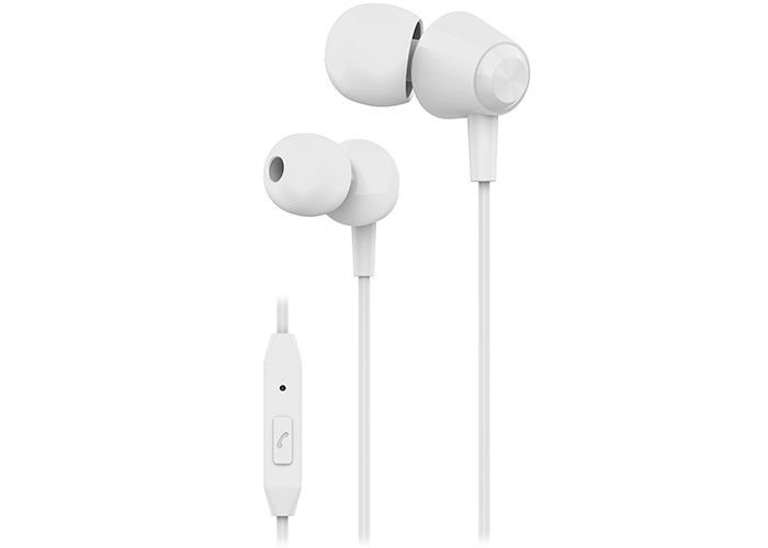 S-link SL-KU160 Mobil Telefon Uyumlu Beyaz Kulak İçi Mikrofonlu Kulaklık