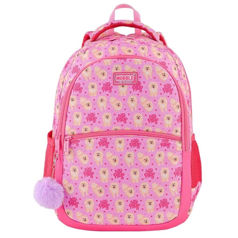 Muggle Okul Çantası Cute Patty Pembe Mu-8492